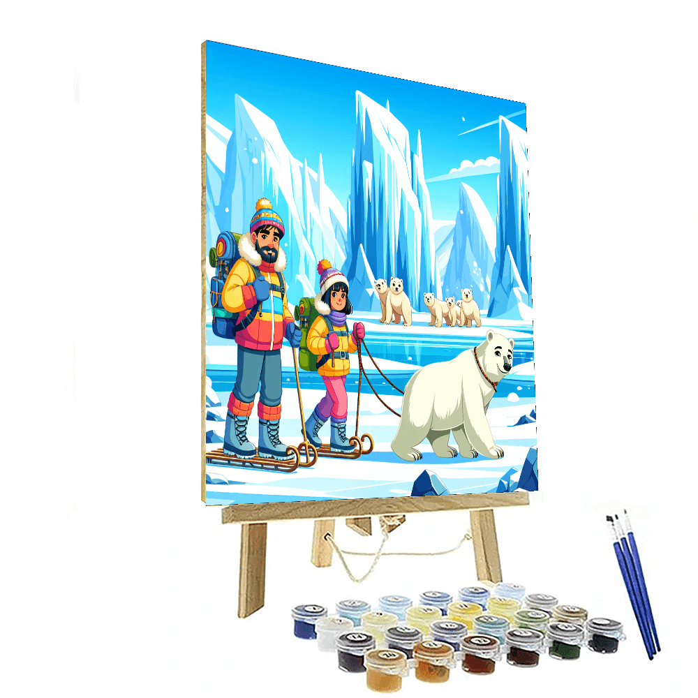 Polar Expedition Adventure Painting By Numbers Kit