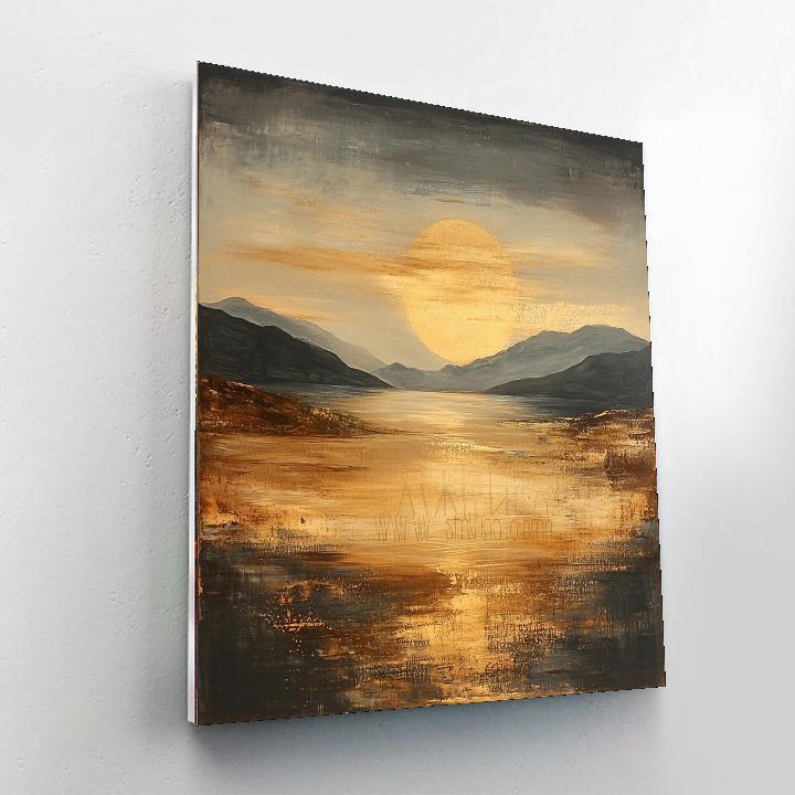 Caravaggio Inspired Veils Of Time  Painting By Numbers Kit