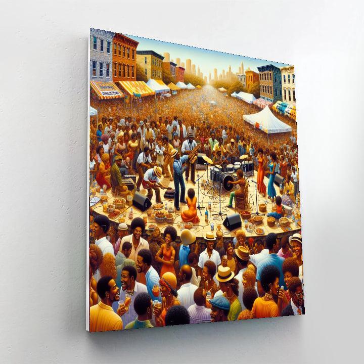 Harlem Renaissance Festival Numbered Painting Kits