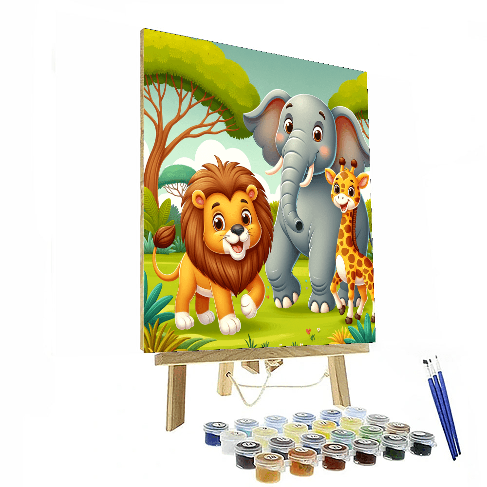 Exploring The Safari Paint By Color