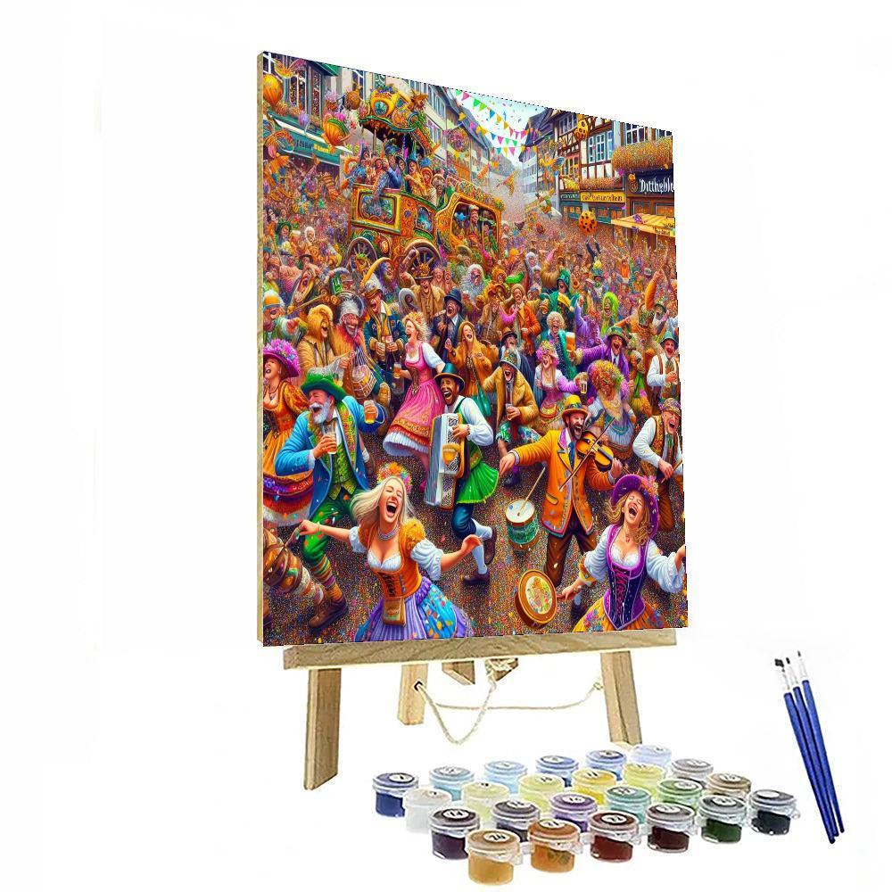 Fasching Painting By Numbers Kit