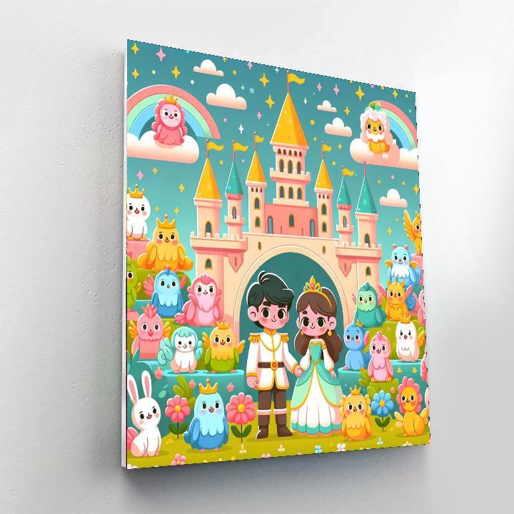 Fairytale Adventure Book Painting By Numbers Kit