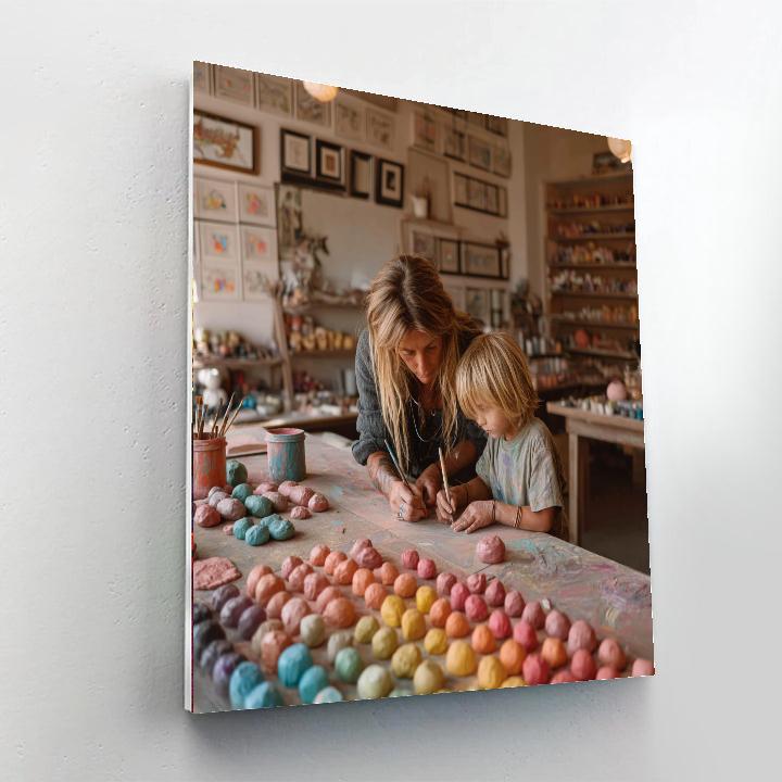 Creative Clay Days Paint By Numbers Kits