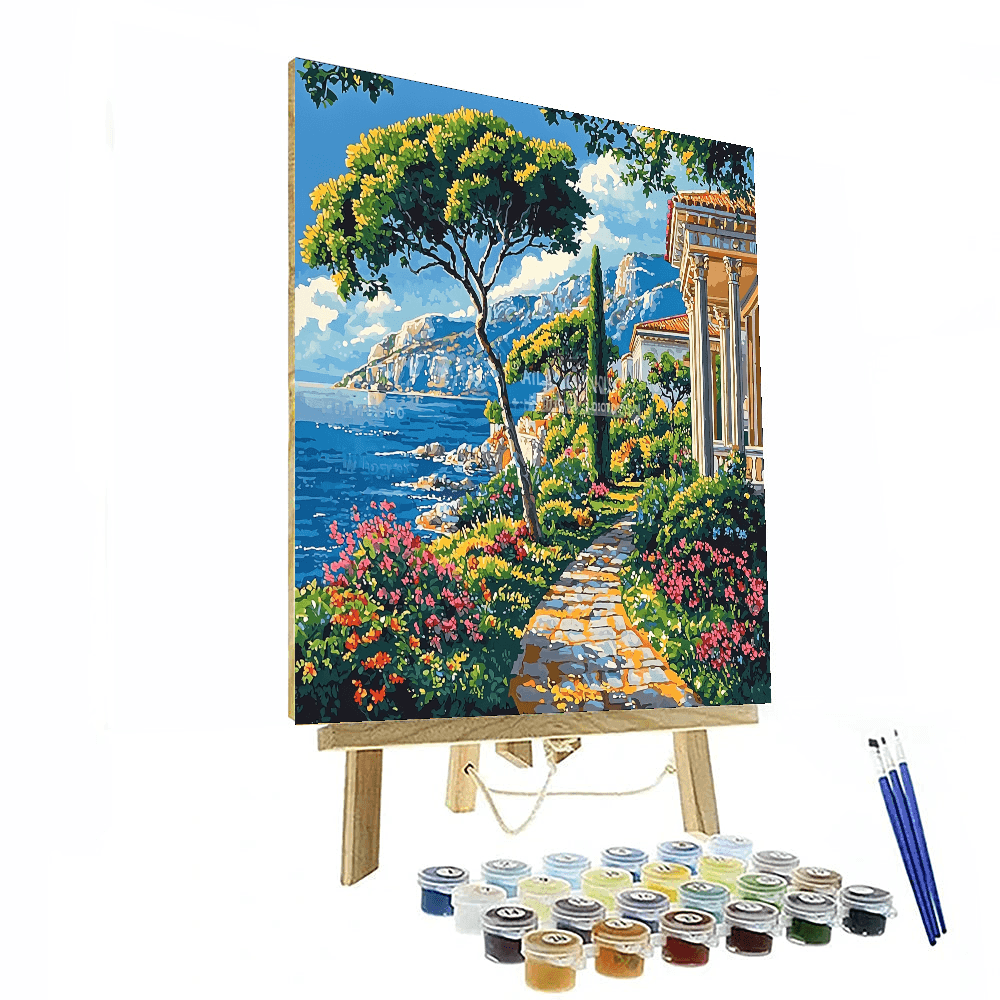 Raphael Inspired Raphael's Garden Sanctuary  Painting By Numbers Kit