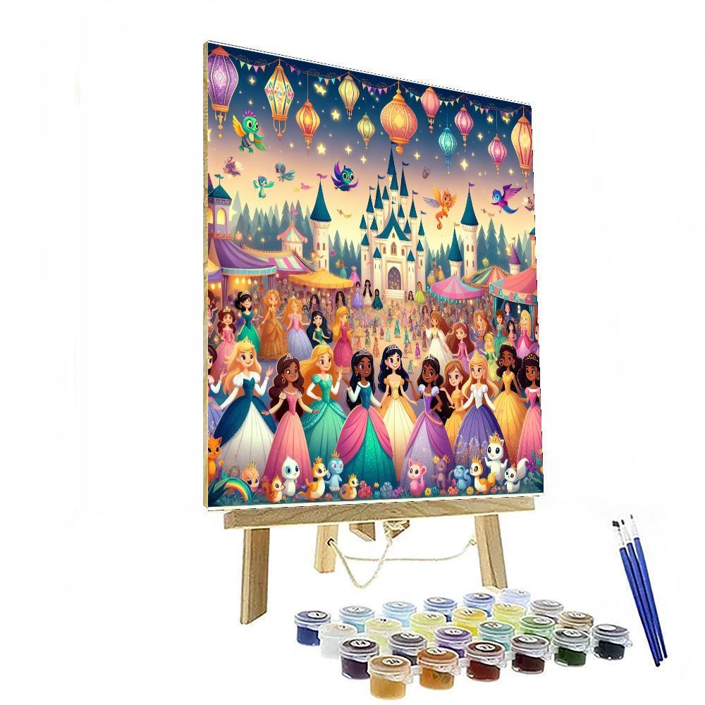 Magic Kingdom's Enchanted Festival Paint By Numbers Kits
