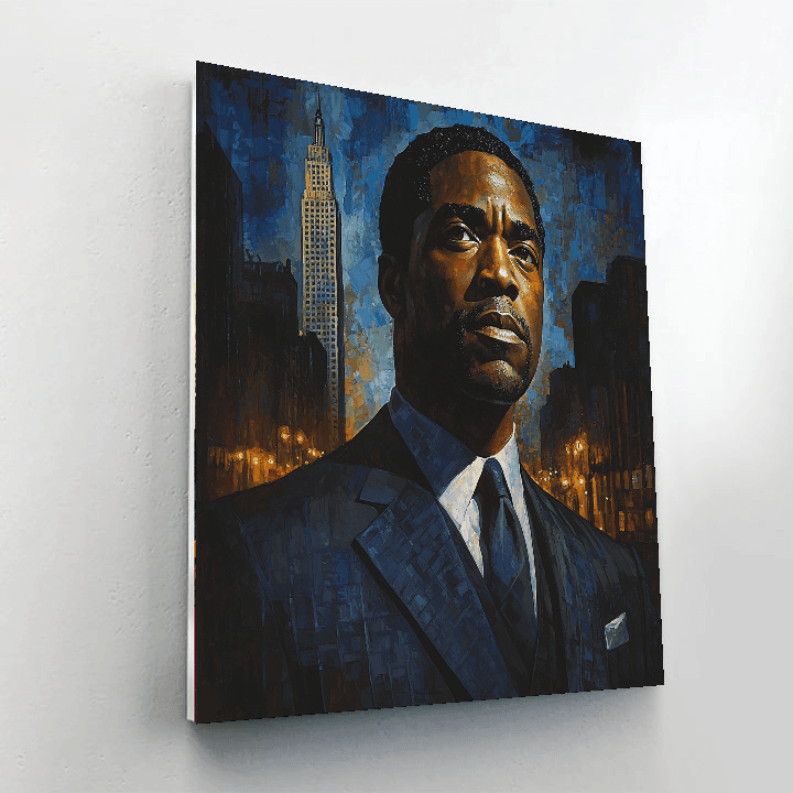 Denzel Washington: The Majestic Voice Of Power Paint By Number