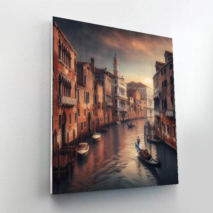 Sailing Through Venice Paint By Color