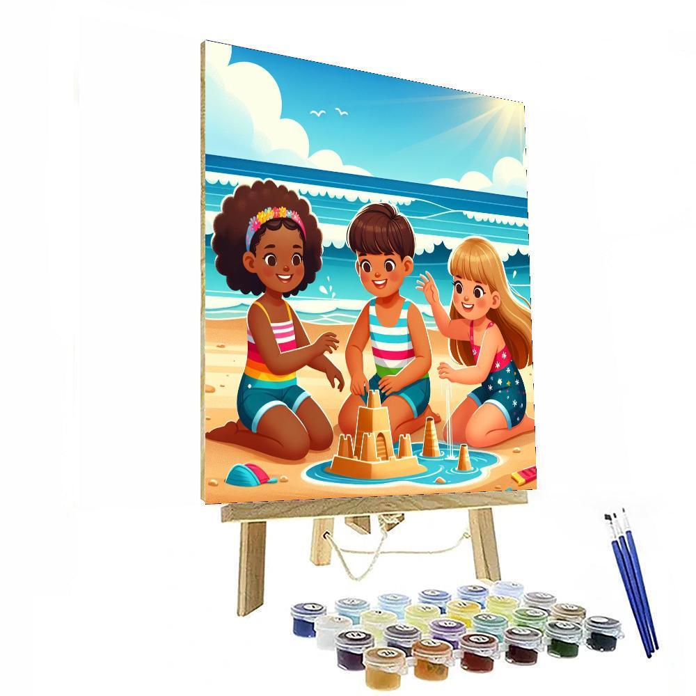 Fun At The Beach Paint By Numbers Kits