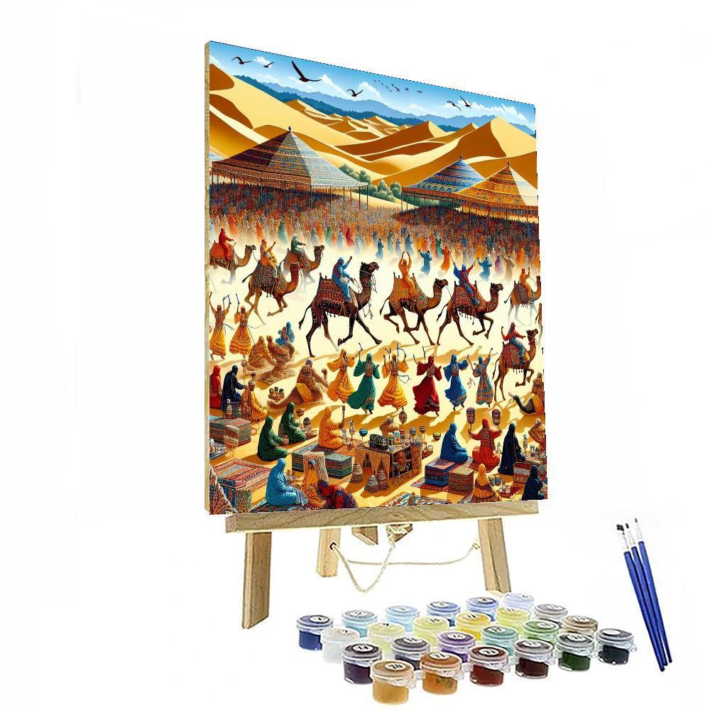 Festival Of The Sahara - Tunisia DIY Paint By Numbers