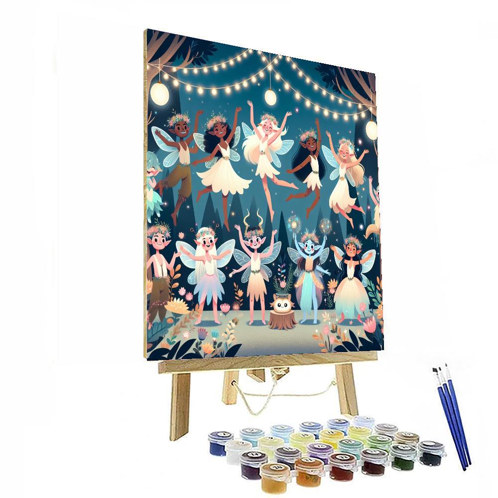 Enchanted Fairy Festival Numbered Painting Kits