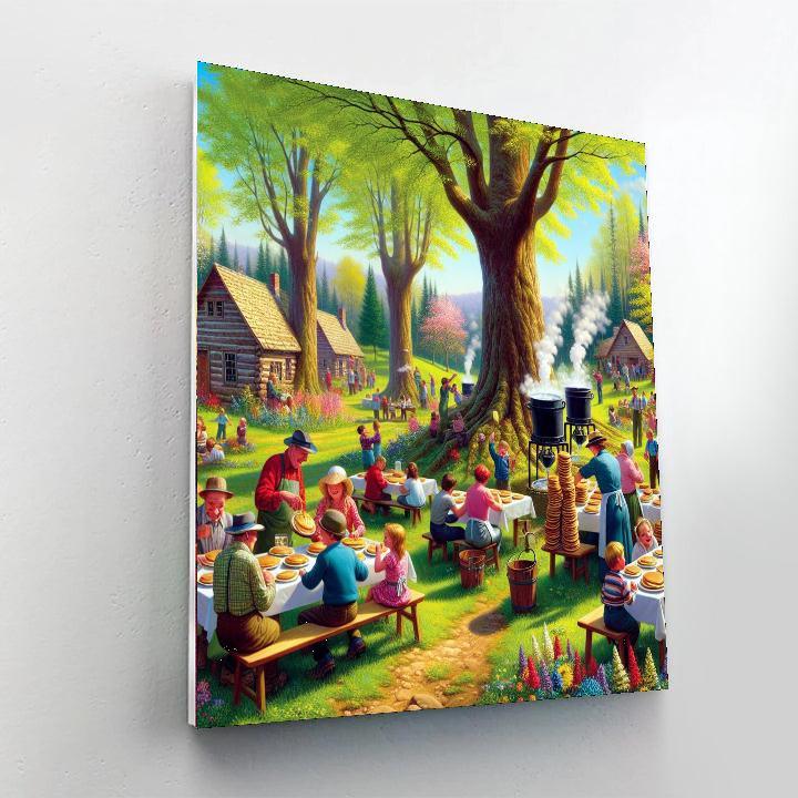 Almonte Maple Syrup Festival - Canada Paint By Numbers