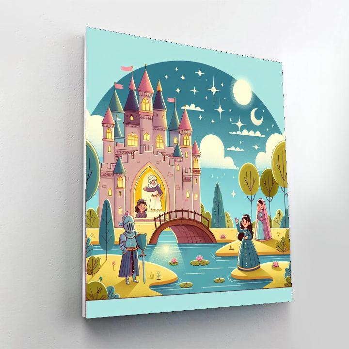 Enchanted Castle Chronicles Painting By Numbers Kit