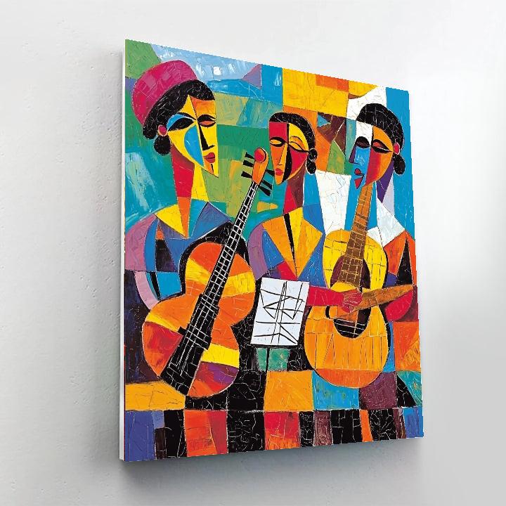 Pablo Picasso Inspired Cultural Melodies  Paint By Numbers Kits