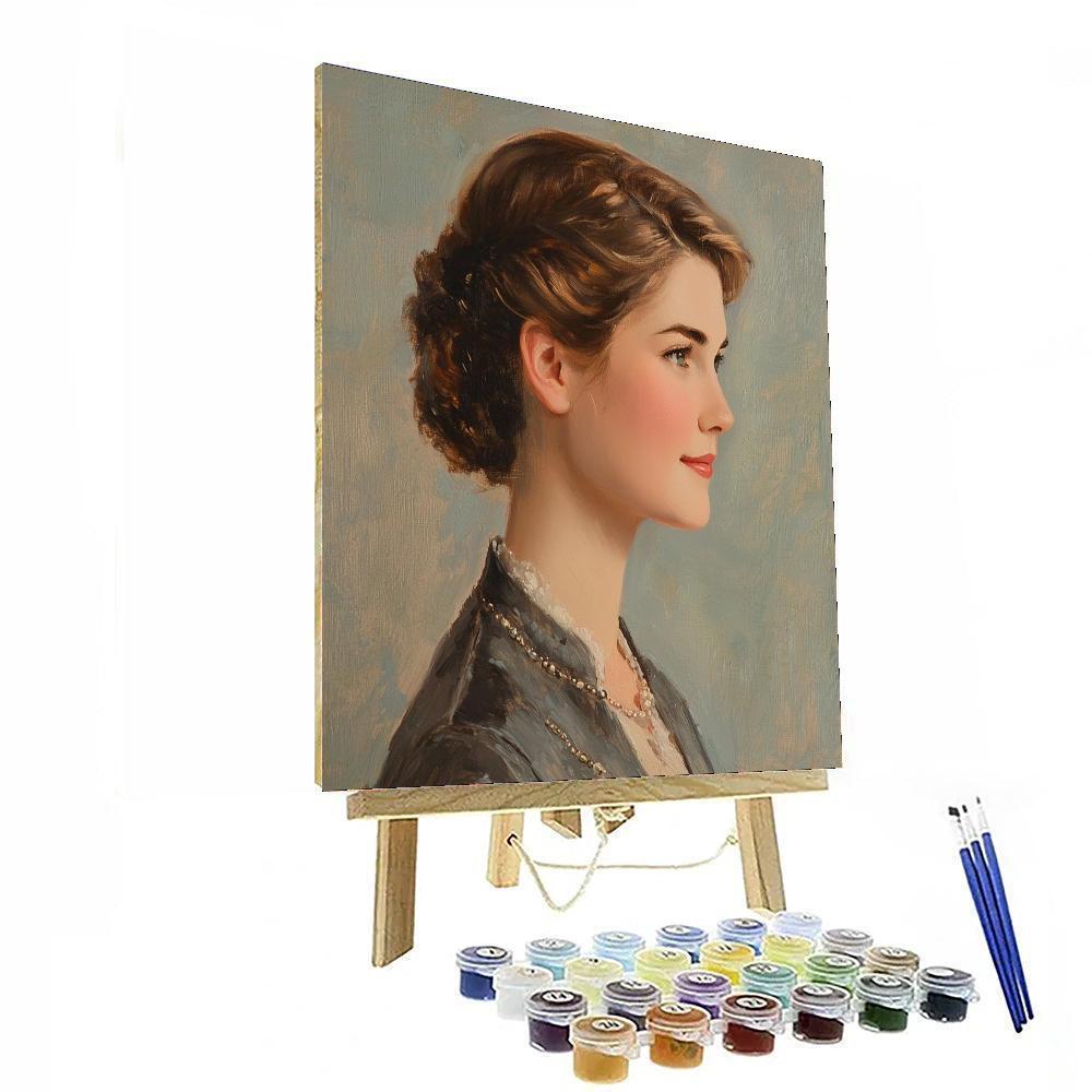 John Singer Sargent Inspired Eternal Elegance  Paint By Numbers