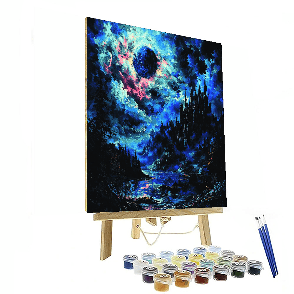 Henry Fuseli Inspired Gothic Fantasy Realm - DIY Painting By Numbers Kit