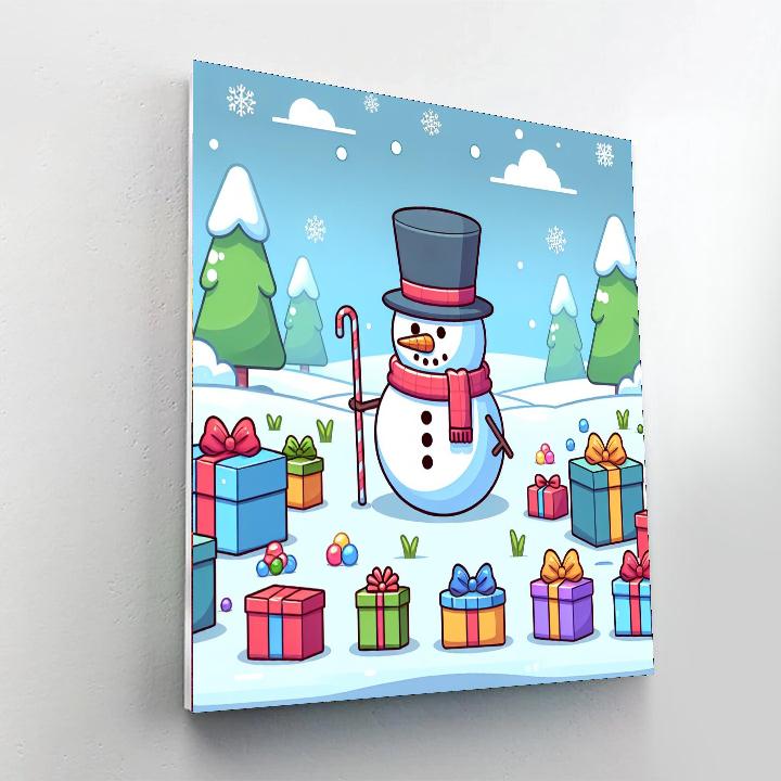 Holiday Wonderland Paint By Numbers Kits