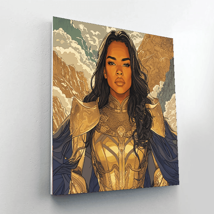 Tessa Thompson: The Bold Valkyrie Of Representation Paint By Numbers
