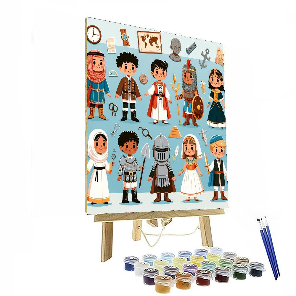 Time Traveler's Tapestry Number Painting