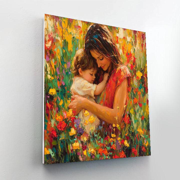 Mother's Garden Of Hugs Paint By Numbers