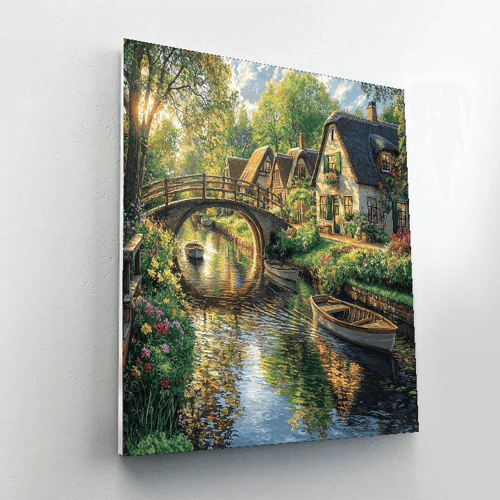 Giethoorn - Netherlands Numbered Painting Kits