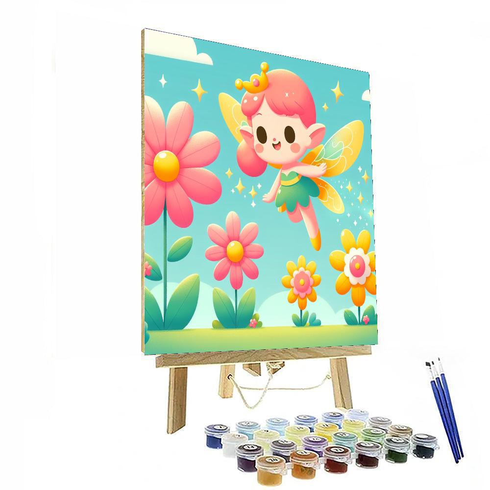 Magic Garden Fairy Paint By Numbers