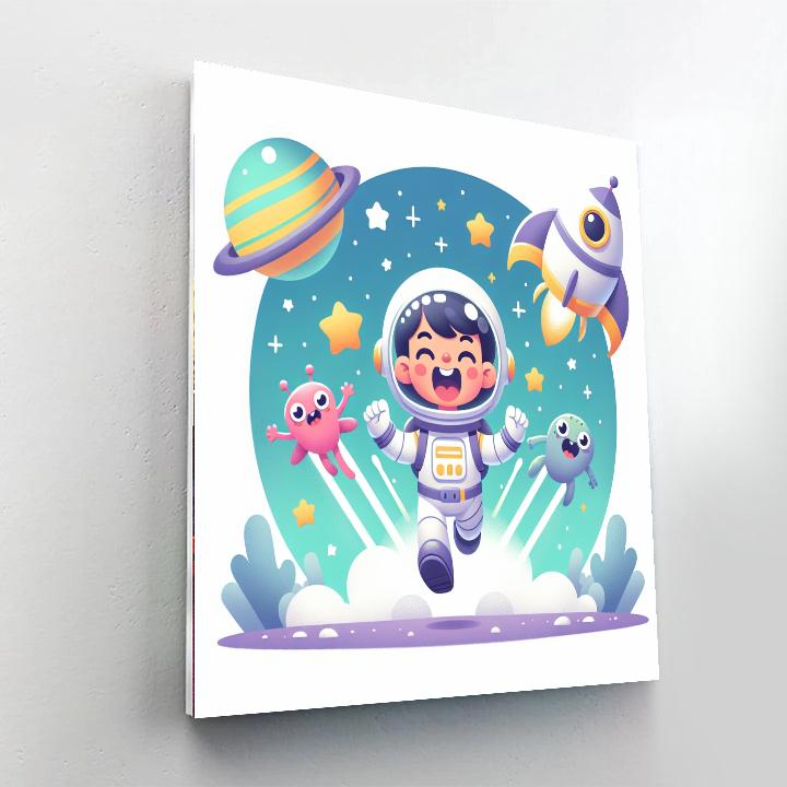 Stellar Showdown Paint By Numbers Kits