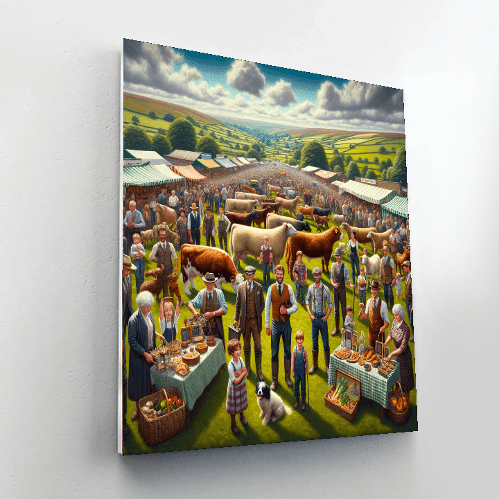 The Great Yorkshire Show - England DIY Paint By Numbers