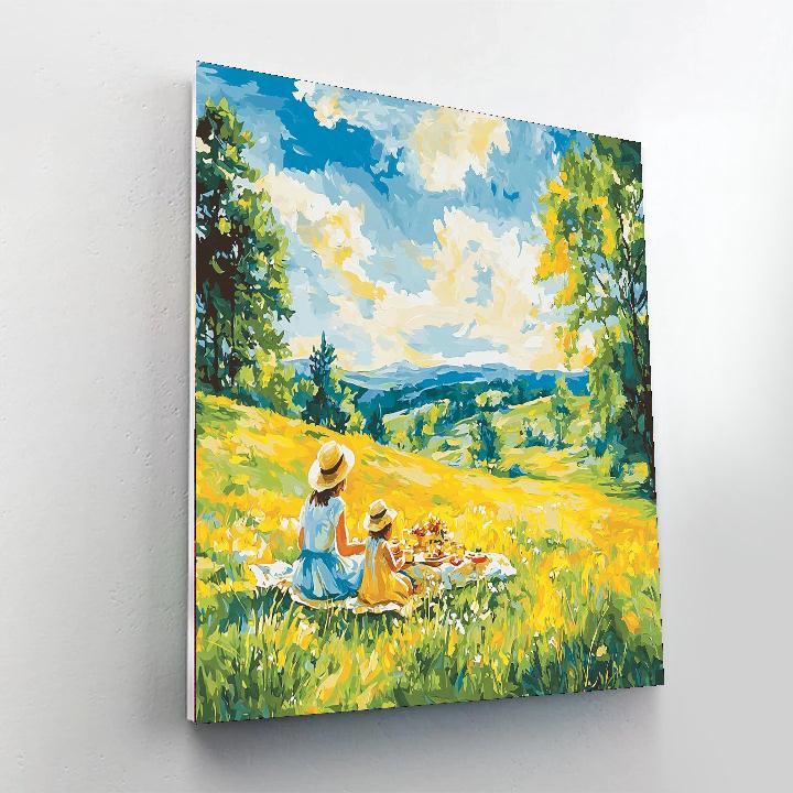 Radiance Of Love Number Painting