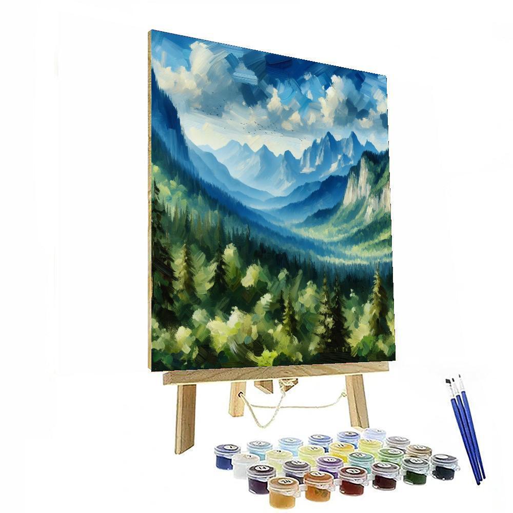 National Park Harmony Number Painting