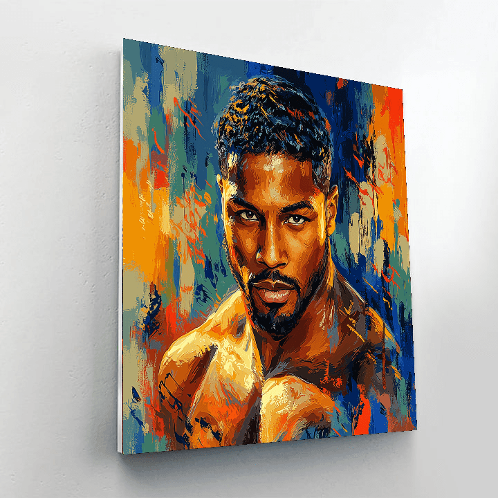 Michael B. Jordan: The Rising Star Of Authenticity Painting By Numbers Kit