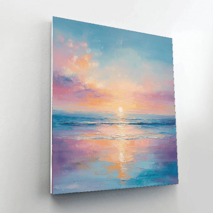 Claude Monet Inspired Dreamy Horizon  Painting By Numbers Kit