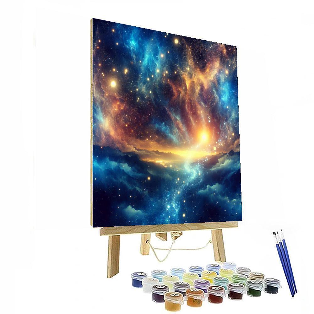 Celestial Starry Symphony Paint By Numbers Kits
