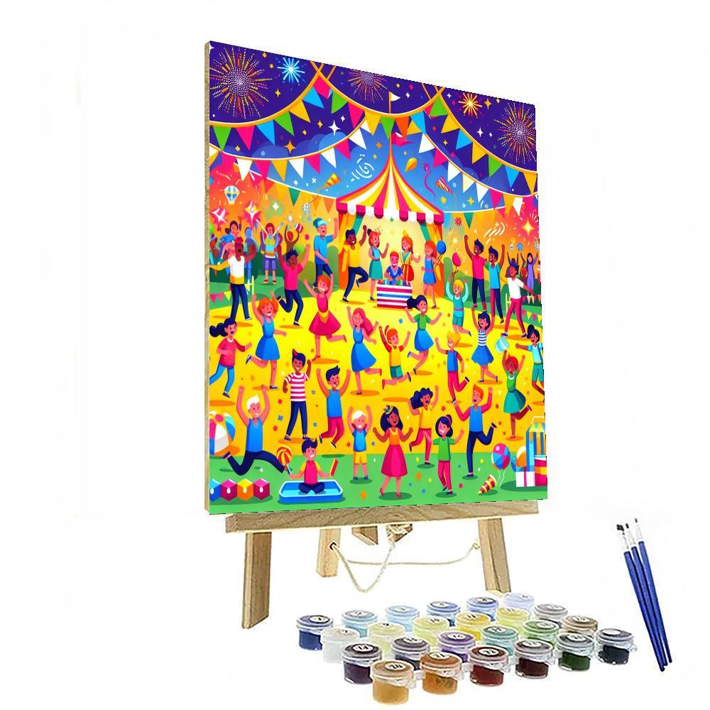 Fantasy Festival Celebration Numbered Painting Kits
