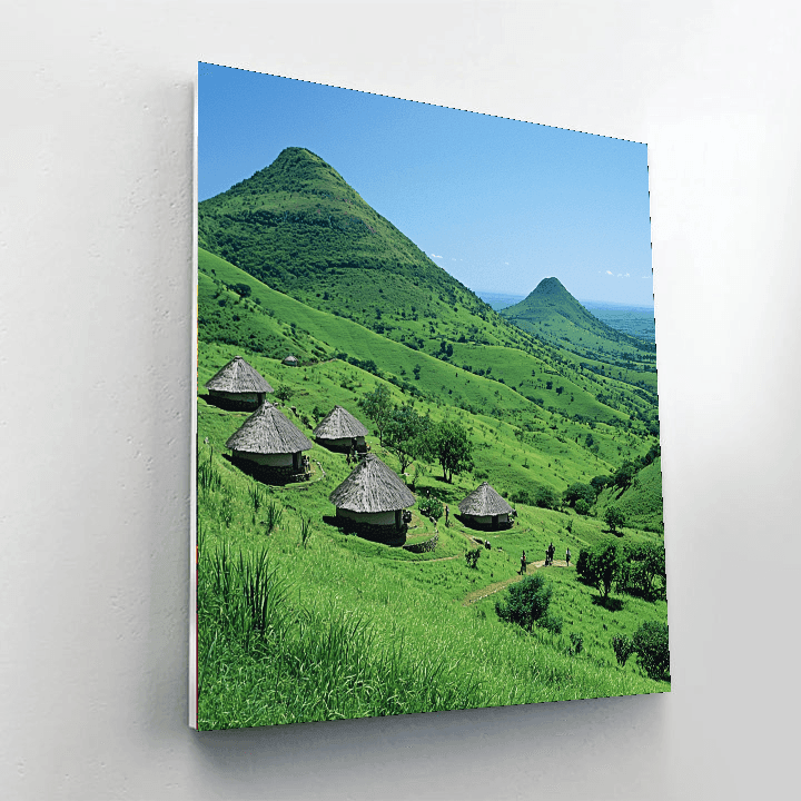 Valley Of A Thousand Hills Numbered Painting Kits