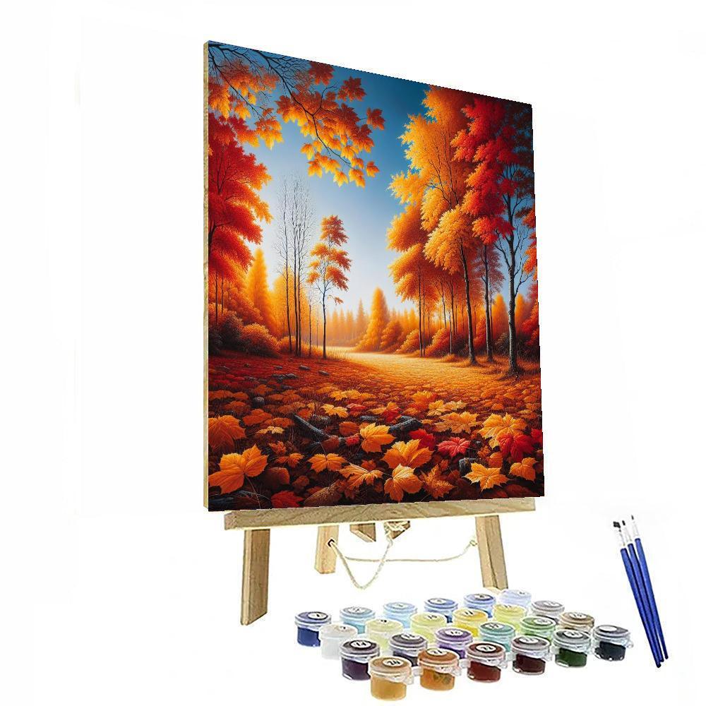 Blissful Autumn Escape Paint By Numbers Kits