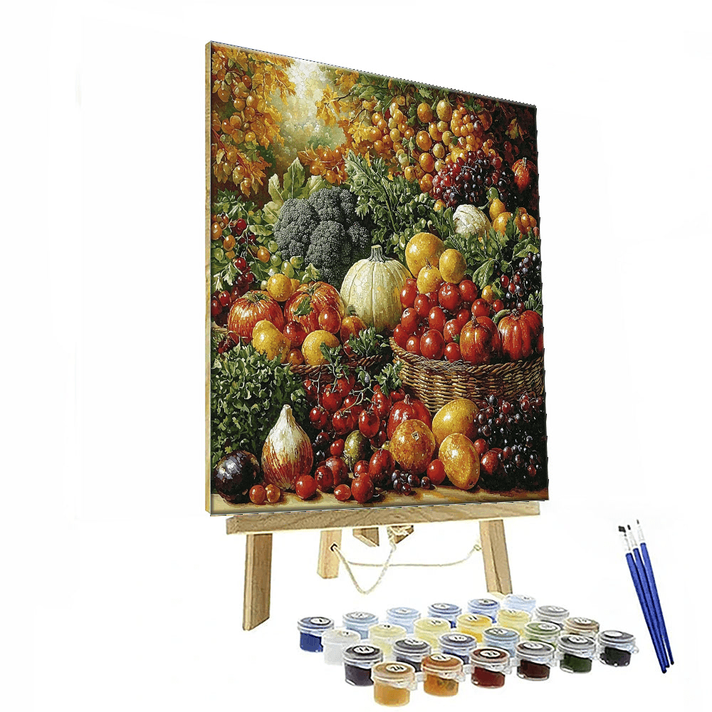 Vincent Van Gogh Inspired Inspired Harvest Abundance  Paint By Numbers Kits