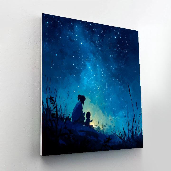 Guided By Motherly Stars Paint By Number