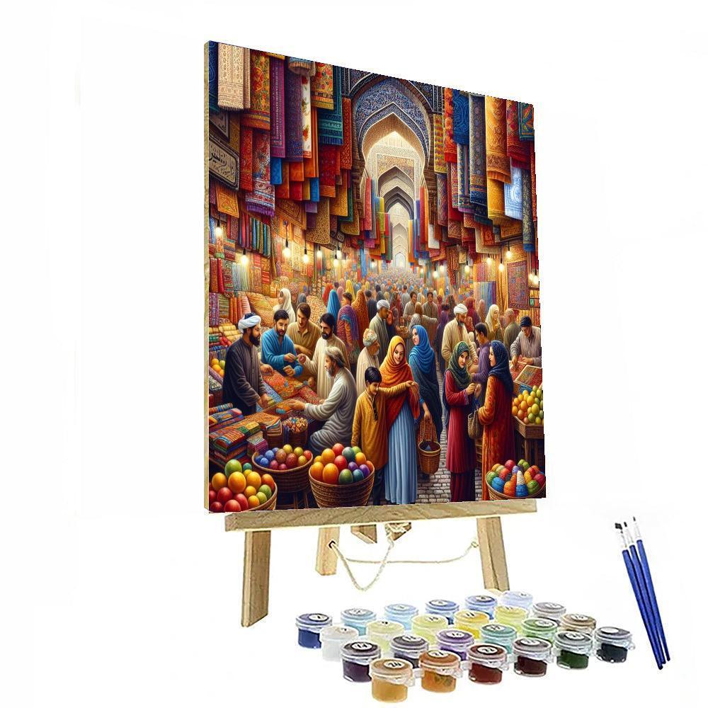 Lively Bazaar Wonders Paint By Color