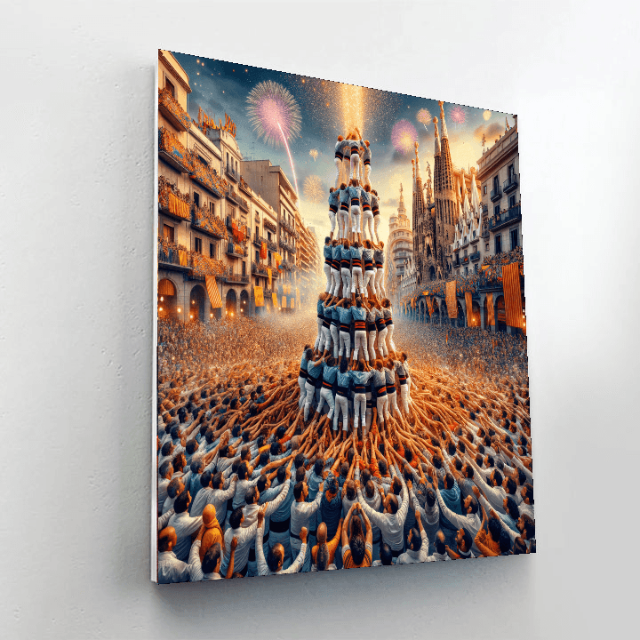 Fiesta De La Mercè - Spain Paint By Number