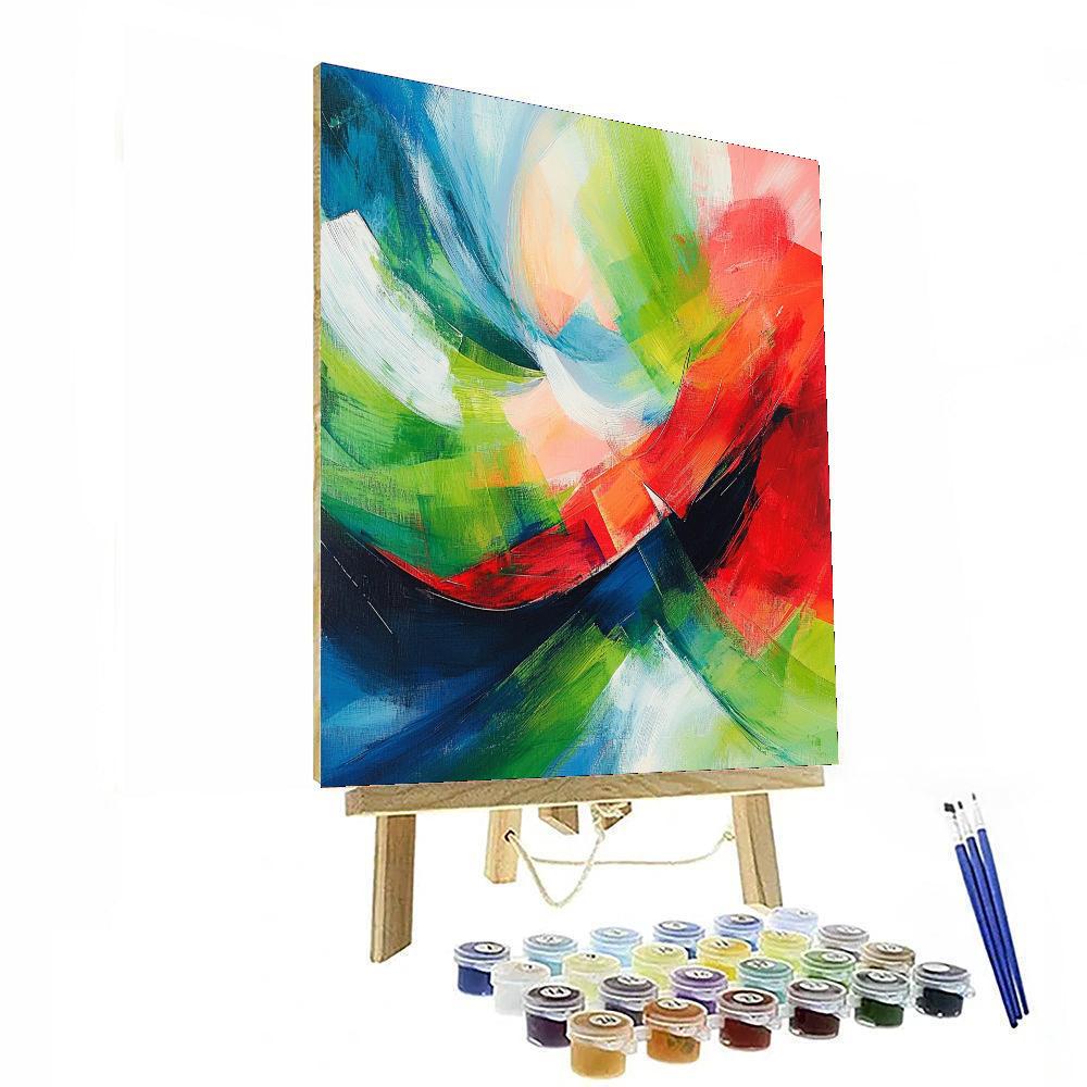 Paul Cézanne Inspired Dynamic Essence  Paint By Numbers Kits