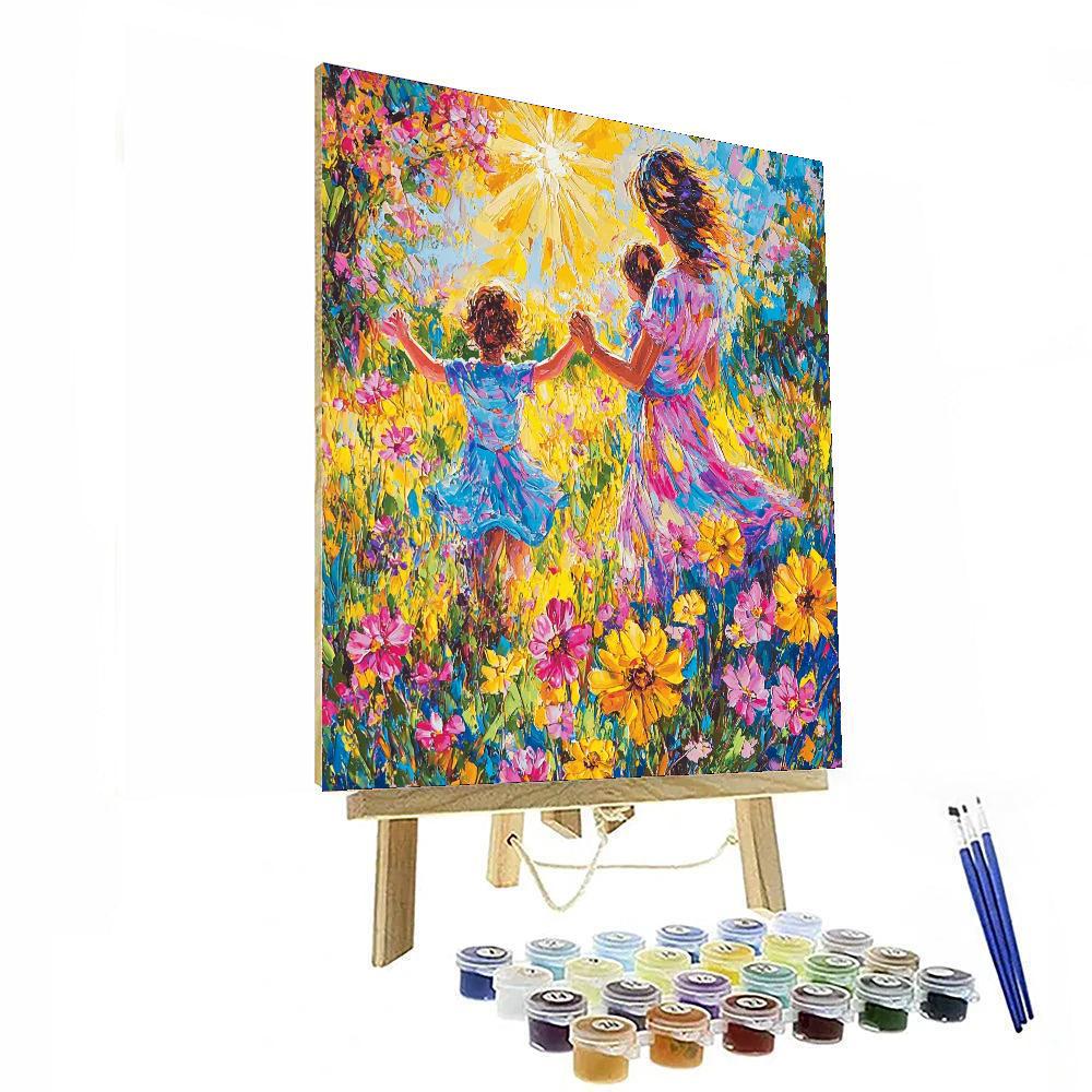 Dancing In The Sunlight Painting By Numbers Kit