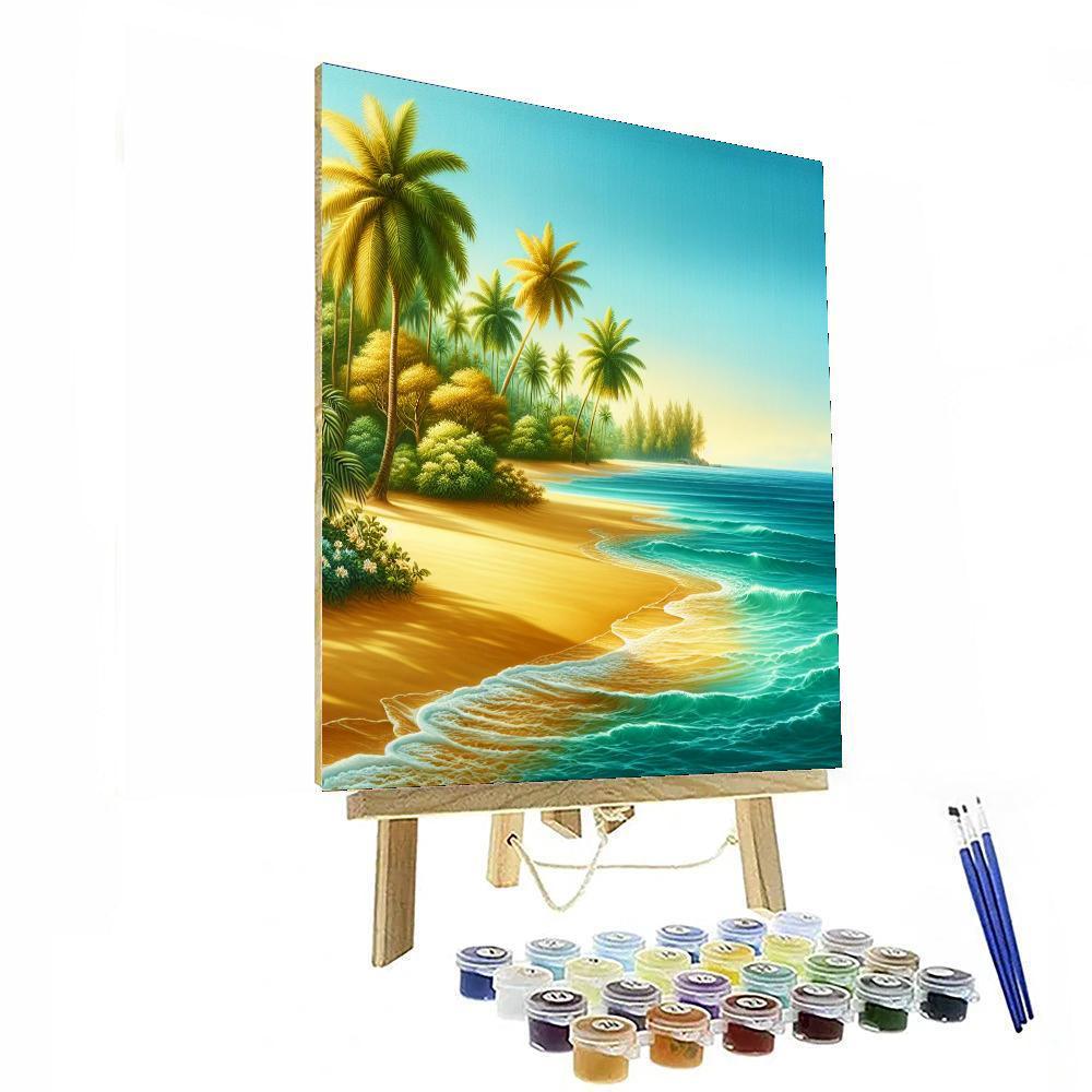 Island Tranquil Numbered Painting Kits