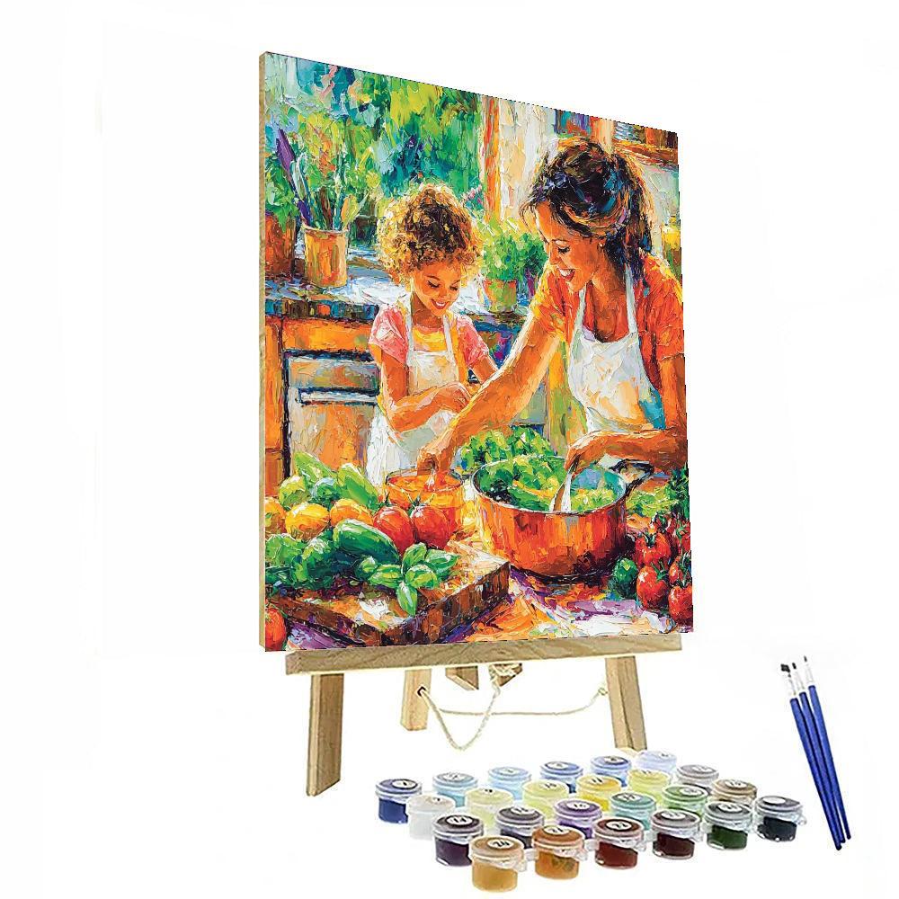 Mom’s Little Chef Paint By Numbers Kits