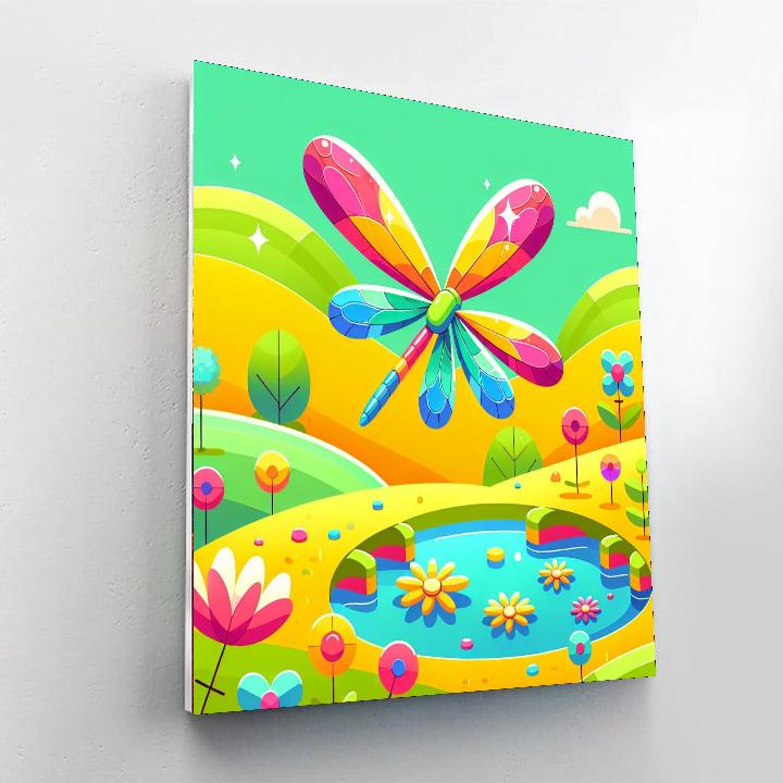 Wandering Dragonfly Paint By Numbers Kits