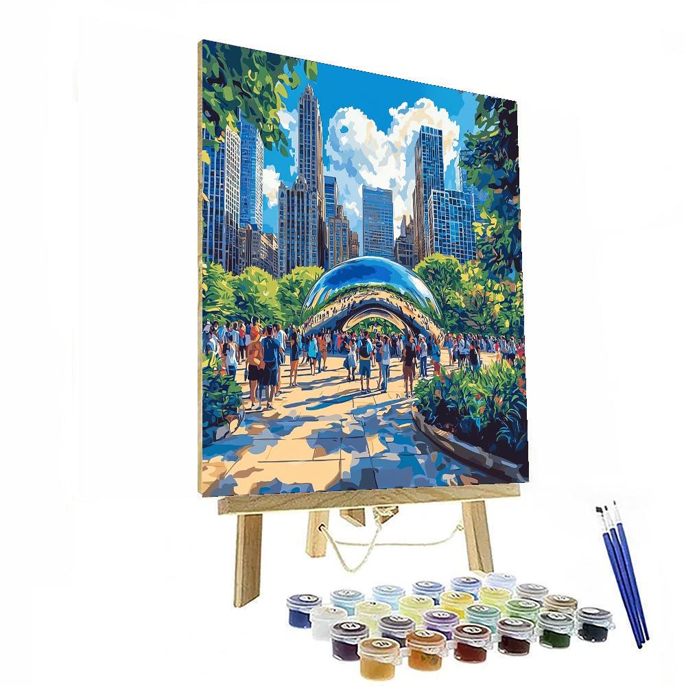 Millennium Park DIY Paint By Numbers