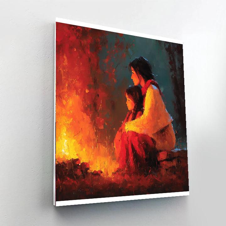 Hearts Aglow Paint By Numbers Kits