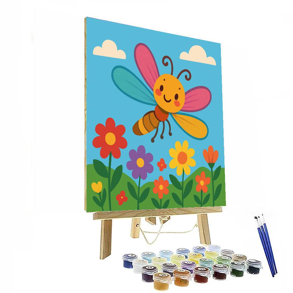 Fantastic Dragonfly Numbered Painting Kits
