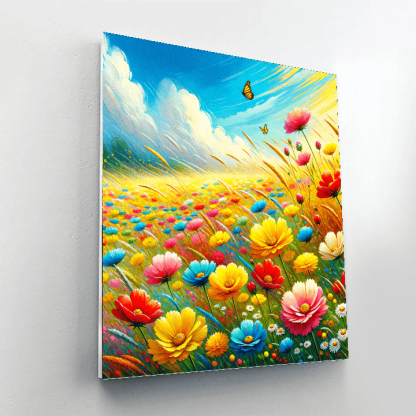 Wildflower Meadow Dance Paint By Number