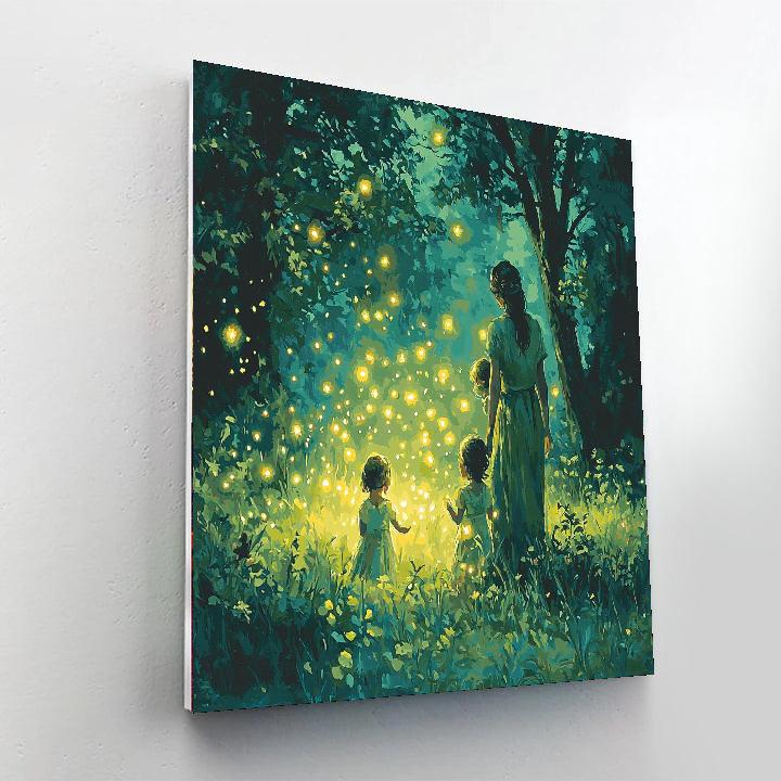 Magic In The Woods Painting By Numbers Kit