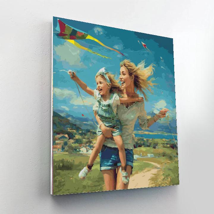 Kites And Cuddles Numbered Painting Kits